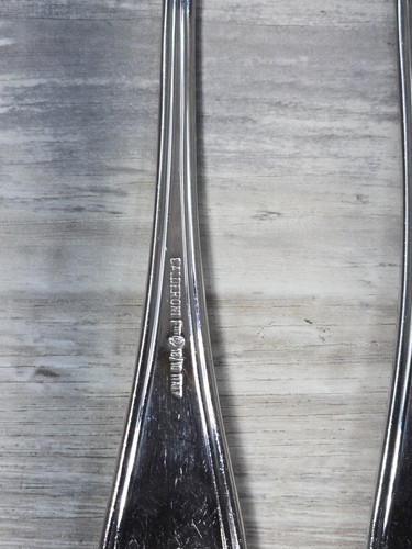 Calderoni Stainless OXFORD Set of 5 Dinner Forks 8" 18/10 - Picture 6 of 9