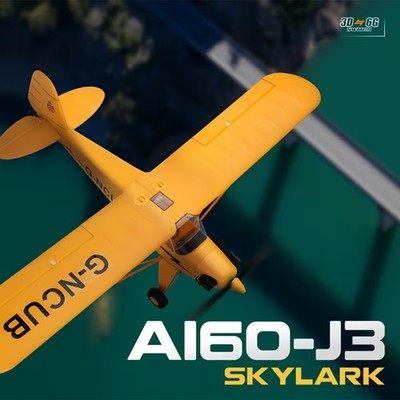 Hot Sale Wltoys A160 J3 RC Plane RTF 2.4G Brushless Motor 3D/6G Remote Control