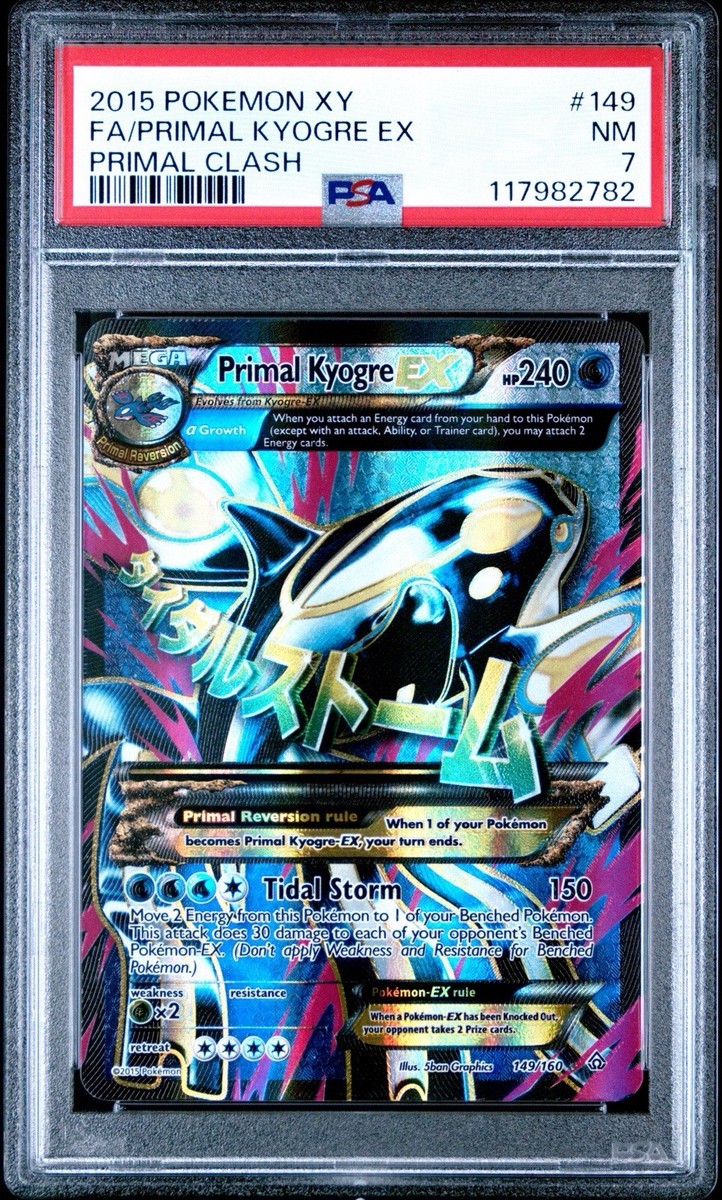 Primal Kyogre EX (Alpha - 149 Full Art) 149/160 XY - Primal Primal Kyogre EX (Alpha - 149 Full Art) 149/160 XY - Primal