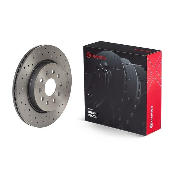 2X Brembo Bremsscheibe 09.A972.1X FüR Chevrolet Opel Saab-image