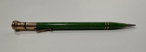 Wahl Eversharp Gold Filled Fountain Pen & Pencil Set Jade Green w/ ORIGINAL Box - Picture 8 of 19