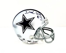DeMarcus Ware #94 Signed Dallas Cowboys Speed Mini Helmet HOF JSA with COA