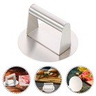  Stainless Steel Burger Press Smasher Pastry Pressing Tool Making