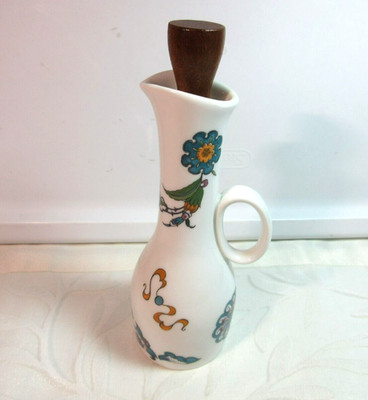 Royal Worcester PALMYRA *1 Oil/Vinegar Cruet*  5 7/8''  Porcelain  England