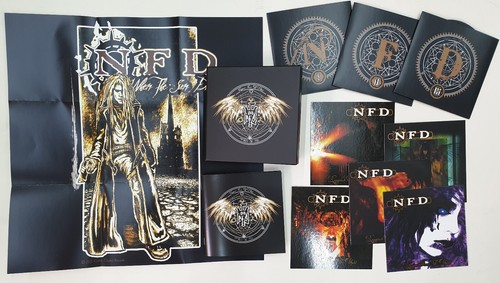 NFD 'Requiems from the Abyss' 3CD deluxe box set + 5 postcards, poster, 24p bk - Imagen 2 de 3