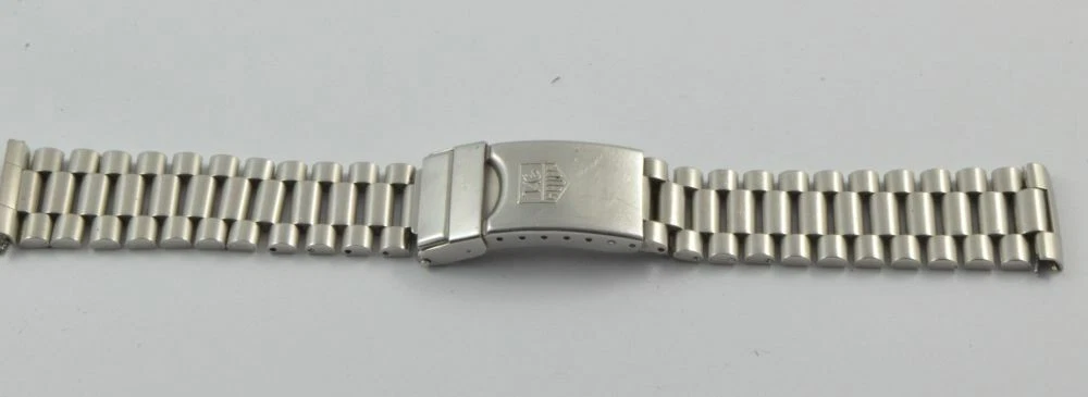 London Craftwork Bracciale Orologio Acciaio Inox – 20/22 Mm Per Tag Heuer – Chiusura Deployante