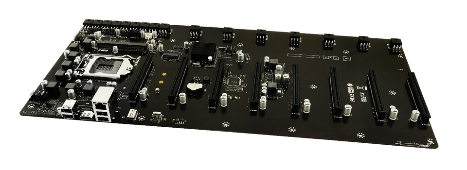 Biostar TB360-BTC D+ LGA1151 SODIMM DDR4 8 GPU Support GPU Mining Motherboard - Image 3 of 4