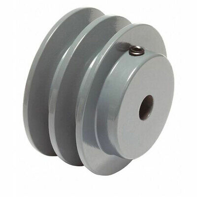 2BK 7//8/" Bore 2 GROOVE Sheave PULLEY FOR 4L,5L BELT 2.5/" 2-1//2/" OD 2BK25-7//8/"