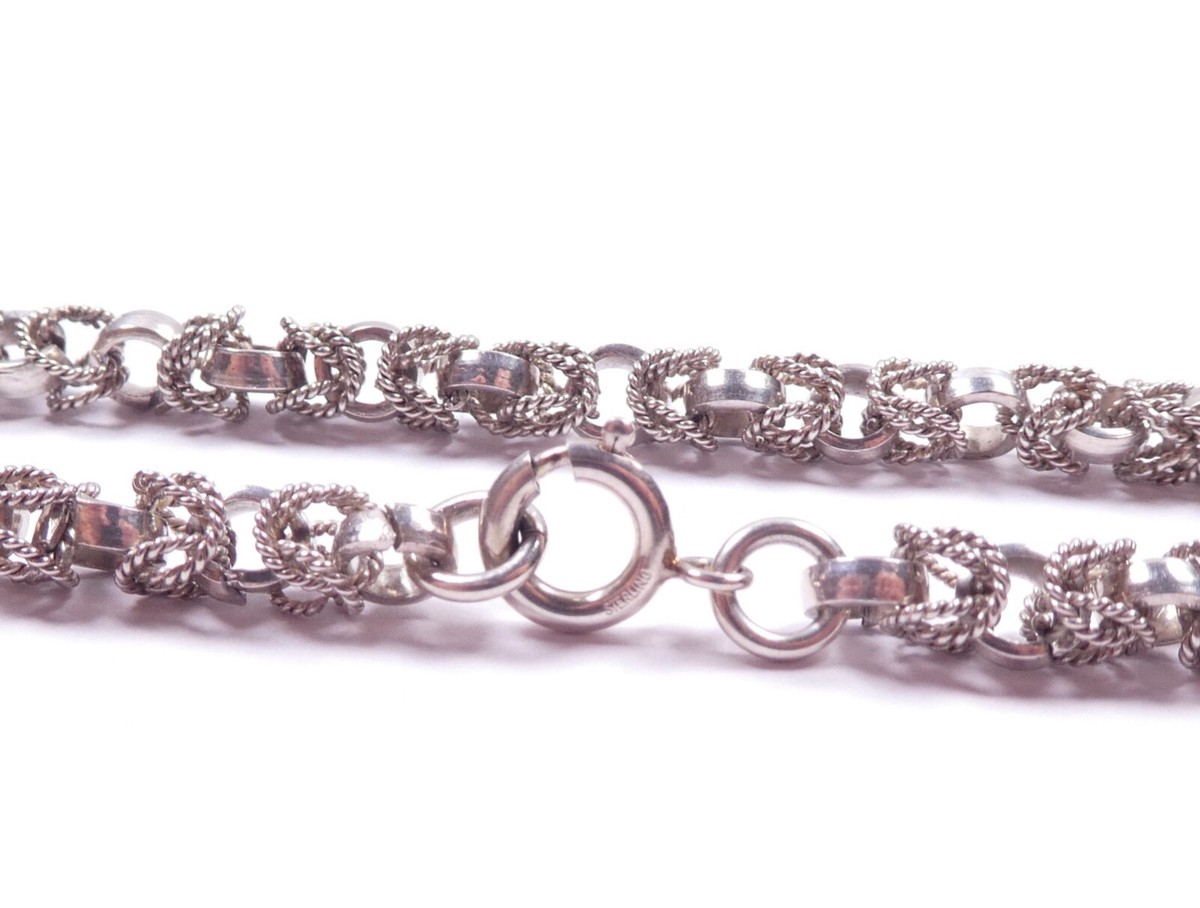 Vintage Silver 925 Multi Links Bracelet