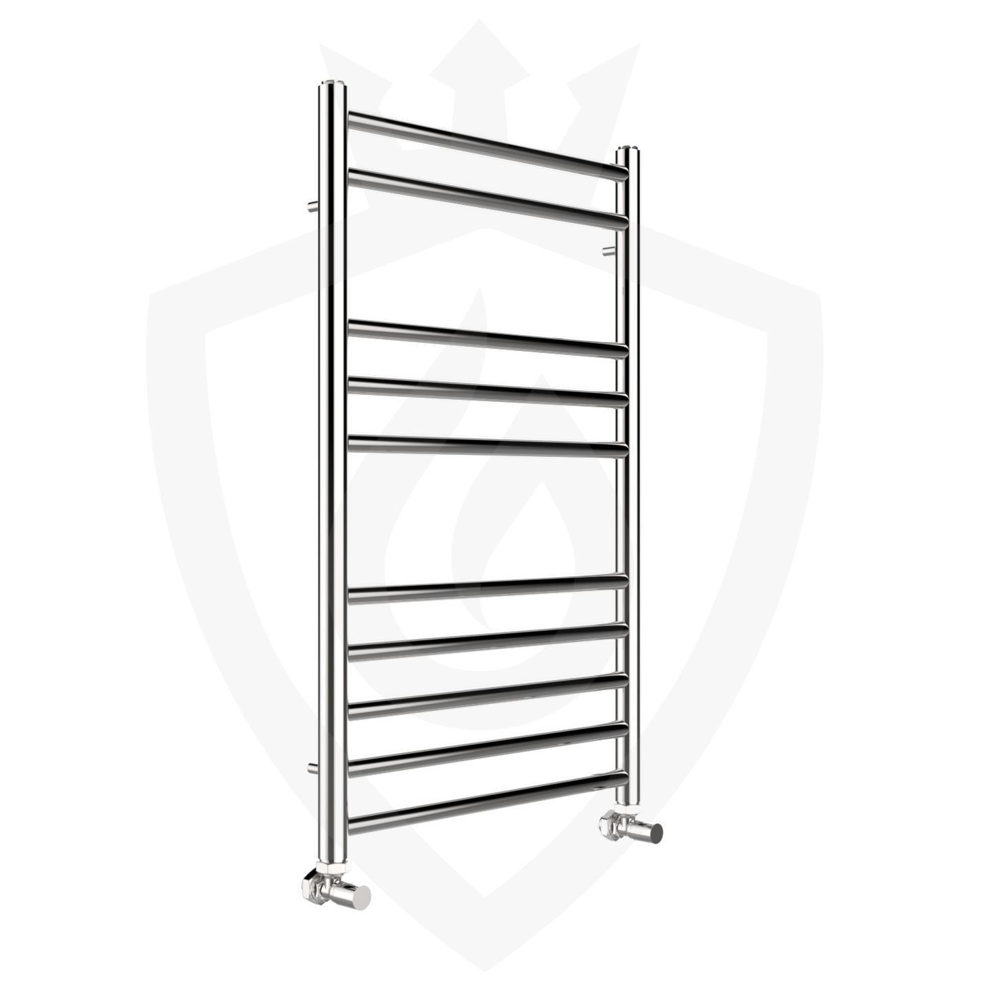 Stainless Steel Towel Ladder Rail Radiator Heated Bathroom Warmer 500mm x 800mm
