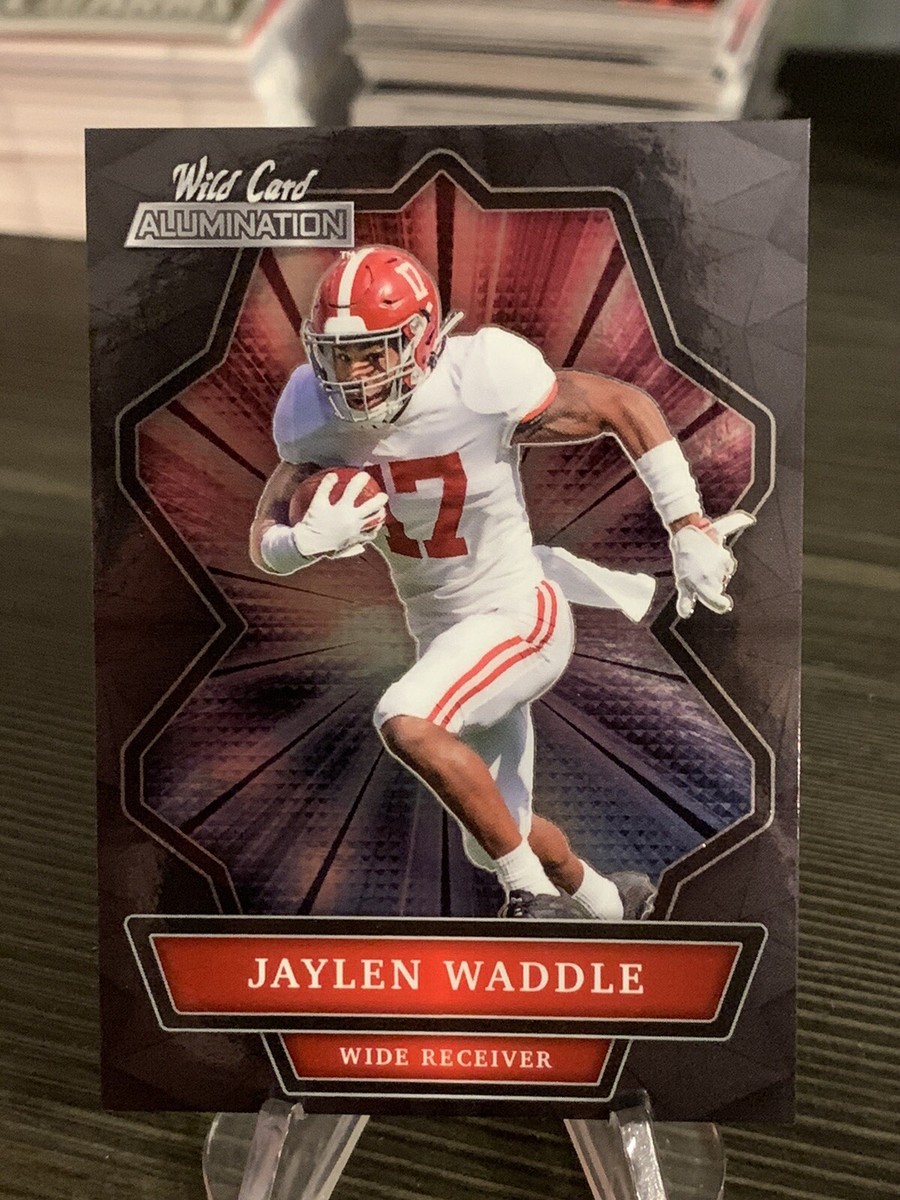 2021 Wild Card Alumination Black Jaylen Waddle Rookie | eBay
