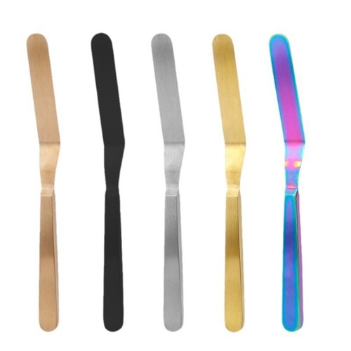 Perfect for Cake Decorators 8 inch Offset Spatula for a Professional Touch - Picture 4 of 47