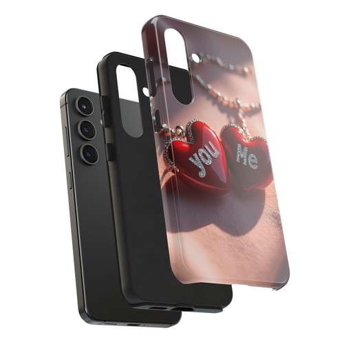 Love Couples Tough Phone Cases, Valentines Passion Romance Life Bonding Gifts, - Picture 38 of 50