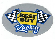 Sponsor Best Buy NASCAR Auto Racing 2006 Oval Sticker