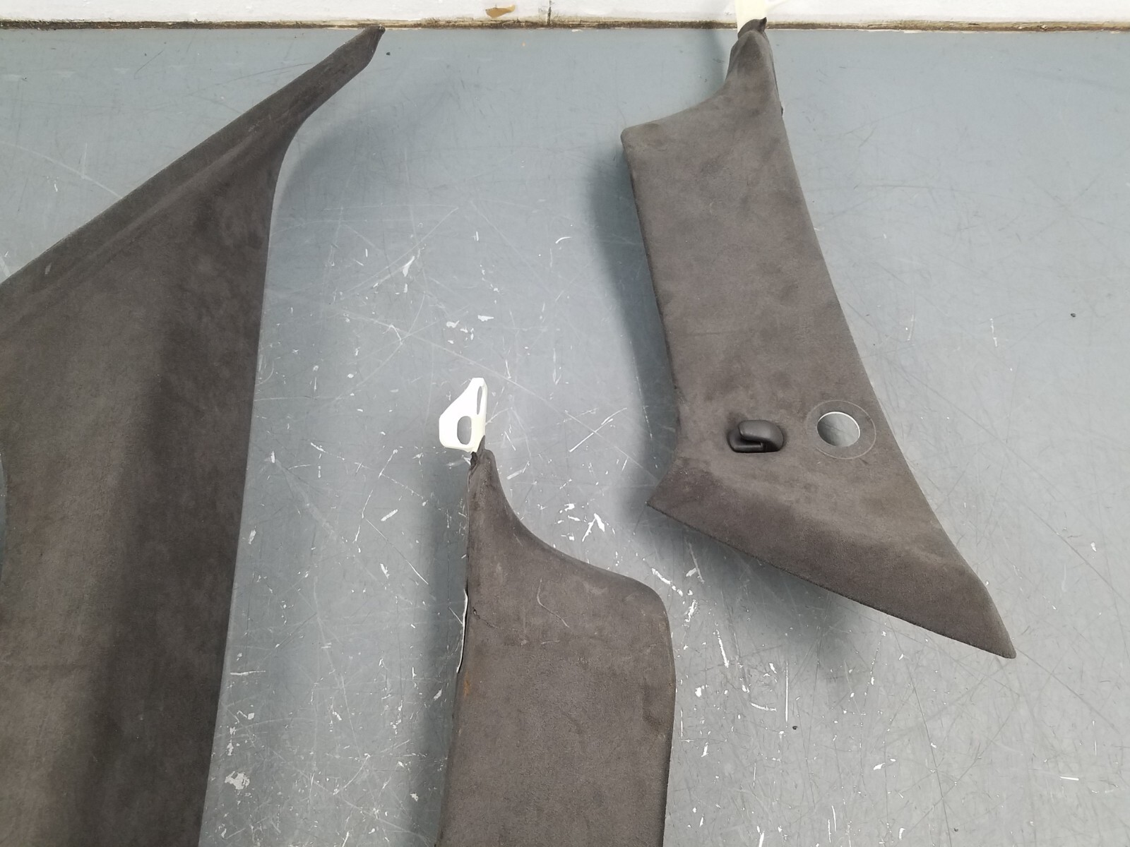 2018 Audi R8 V10 Alcantara Pillar Panels #0182 D1