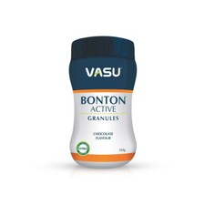 Vasu Bonton Active Granules Chocolate Flavour 250 gm For Bones  Joint Health