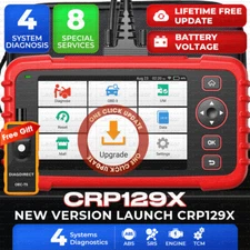 Launch CRP129X OBD2 Car Scanner Engine ABS ,SRS ,SAS ,TPMS, EPB Diagnostic Tool