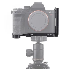 Extendable Vertical Quick Release Plate QR L Bracket for Sony Alpha A7R5 Camera