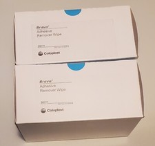 Lot Of 2 Coloplast Brava Adhesive Remover Wipes - 30ct/box