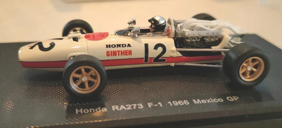 Ebbro 44262 Honda RA273 Mexico GP 1966 Ginther 1/43 - Immagine 2 di 4