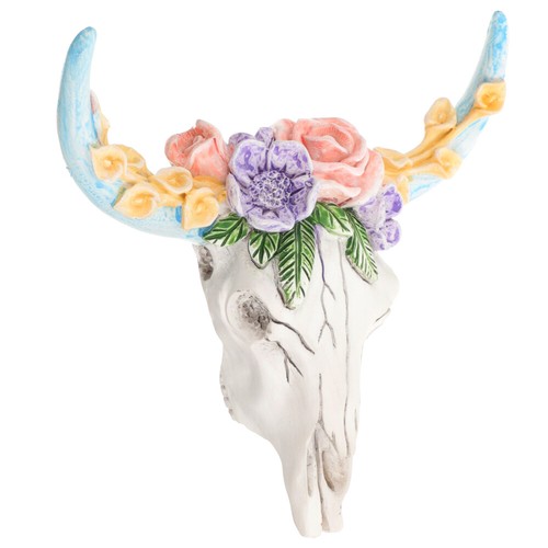 Resin Bull Head Pendant Highland Cow Wall Art Skull Decor Animal eBay