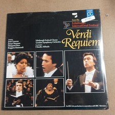 NEW SEALED Verdi Requiem London Symphony Orchestra Laserdisc Ld Movie