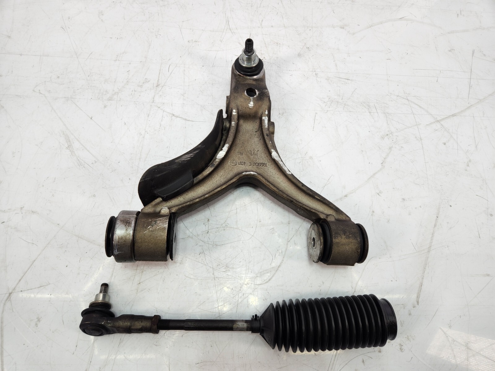 ✅ 03-12 OEM Maserati Quattroporte M139 Front Left Lower Control Arm W/ Tie Rod