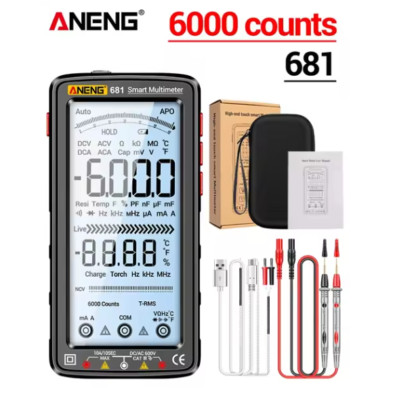 Aneng 681 wiederauf ladbarer digitaler profession Multimeter