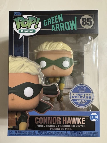 Funko POP! Digital #85 DC Green Arrow Connor Hawke Legendary LE 4250 + Protector