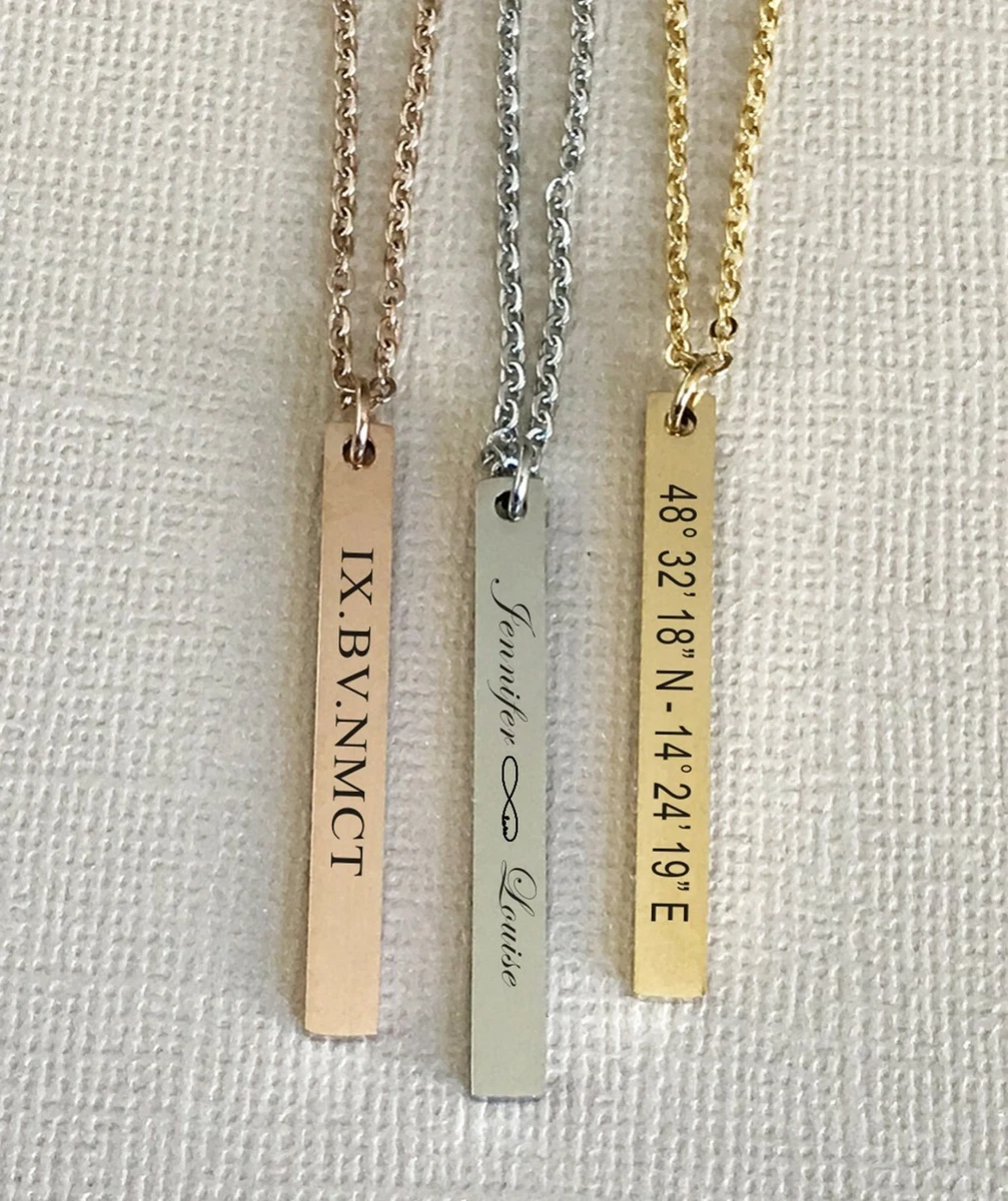 Custom jewelry necklace deals