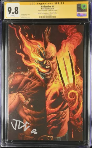 Hellverine (2024) # 1 (CGC 9.8 SS) Signed Joshua Cassara * Census =1 * Marvel *