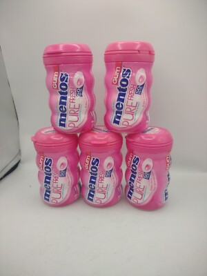 Mentos Pure Fresh Bubble Fresh Sugarfree Gum Green Tea Lot 250pcs 2024 2025