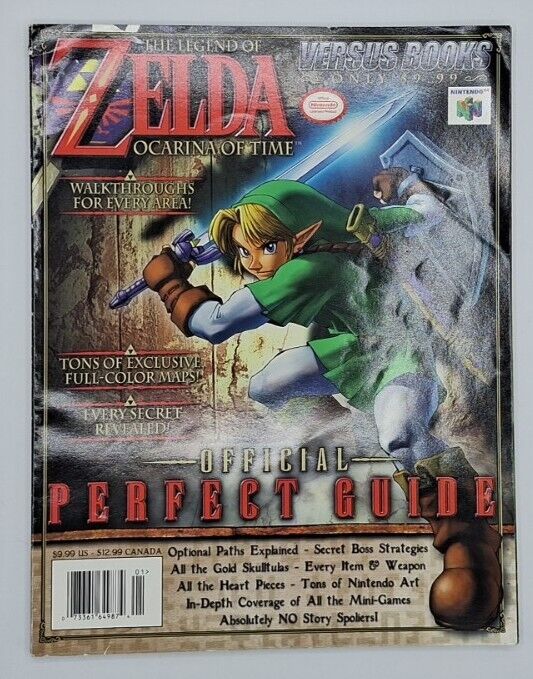 Gamers Book The Legend Of Zelda Ocarina Of Time