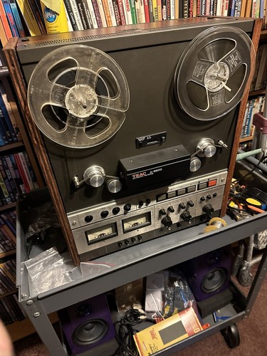 Teac A-6600 Reel to Reel Tape Pro Serviced !!