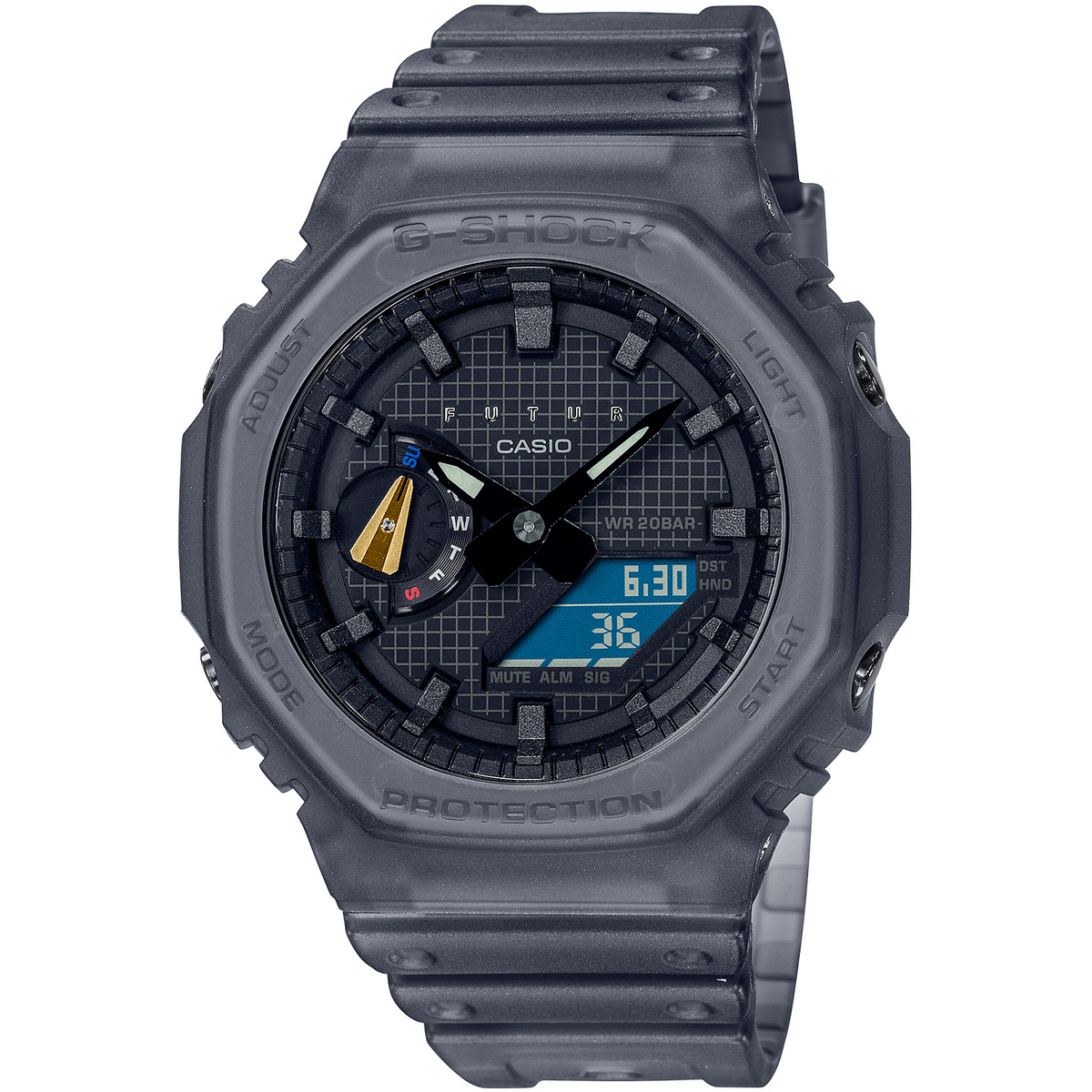 CASIO G-SHOCK GA-2100FT-8AJR FUTUR Collaboration Model Watch Octagon Bezel  Men's