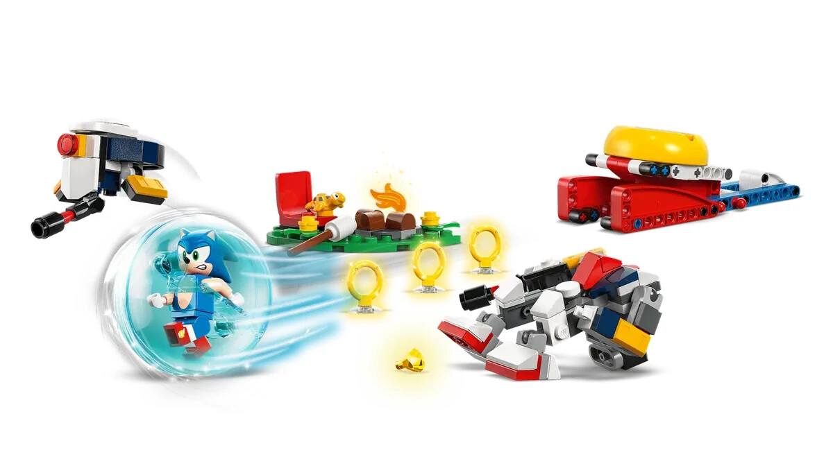 LEGO Sonic: Sonic's Campfire Clash #77001 New 177 Pieces Japan