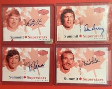 PAT STAPLETON SUMMIT SUPERSTARS AUTOGRAPH TEAM CANADA LEGENDARY SIGNATURES 2004