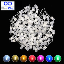 1000pcs 5mm LED Diode F5 Assorted Kit White Blue Orange Pink 21 colors available