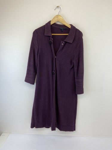 Boden Purple Plum Knit Cardigan 