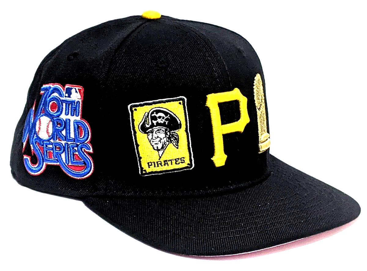 Pittsburgh Pirates Pro Standard Double Front Logo Snapback Hat