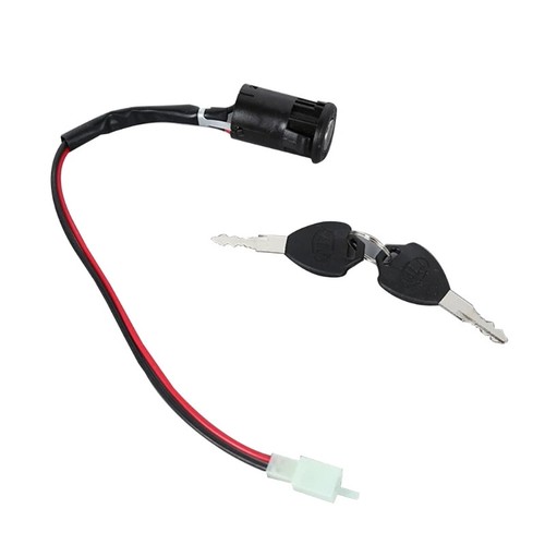 Motorcycle Contact Lock Universal On-Off Switch Starter W/2 Keys - Picture 2 of 10