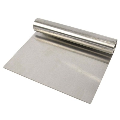 Appetito Stainless Steel Dough Scraper Multipurpose Comfortable Roll Handle