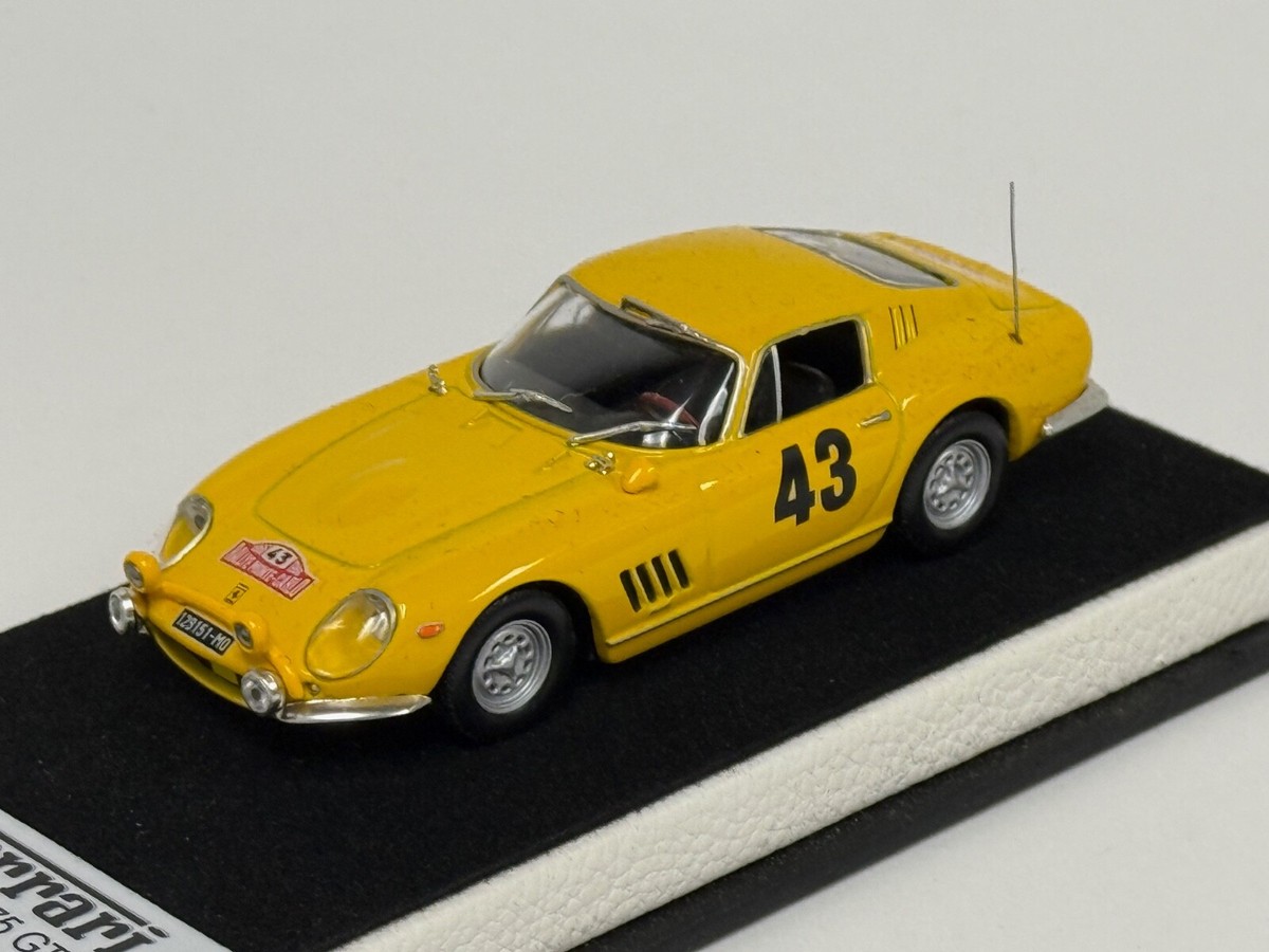 1/43 Ferrari 275 GTB form 1966 Monte Carlo Rally Car #43 Leather