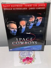 Space Cowboys (DVD, 2001) Clint Eastwood, Tommy Lee Jones, James Garner NEW