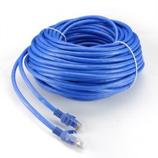 Genuine Cat 7 Network Cable 50ft STP Solid Cat7 Ethernet Cable 600MHz 10Gbps