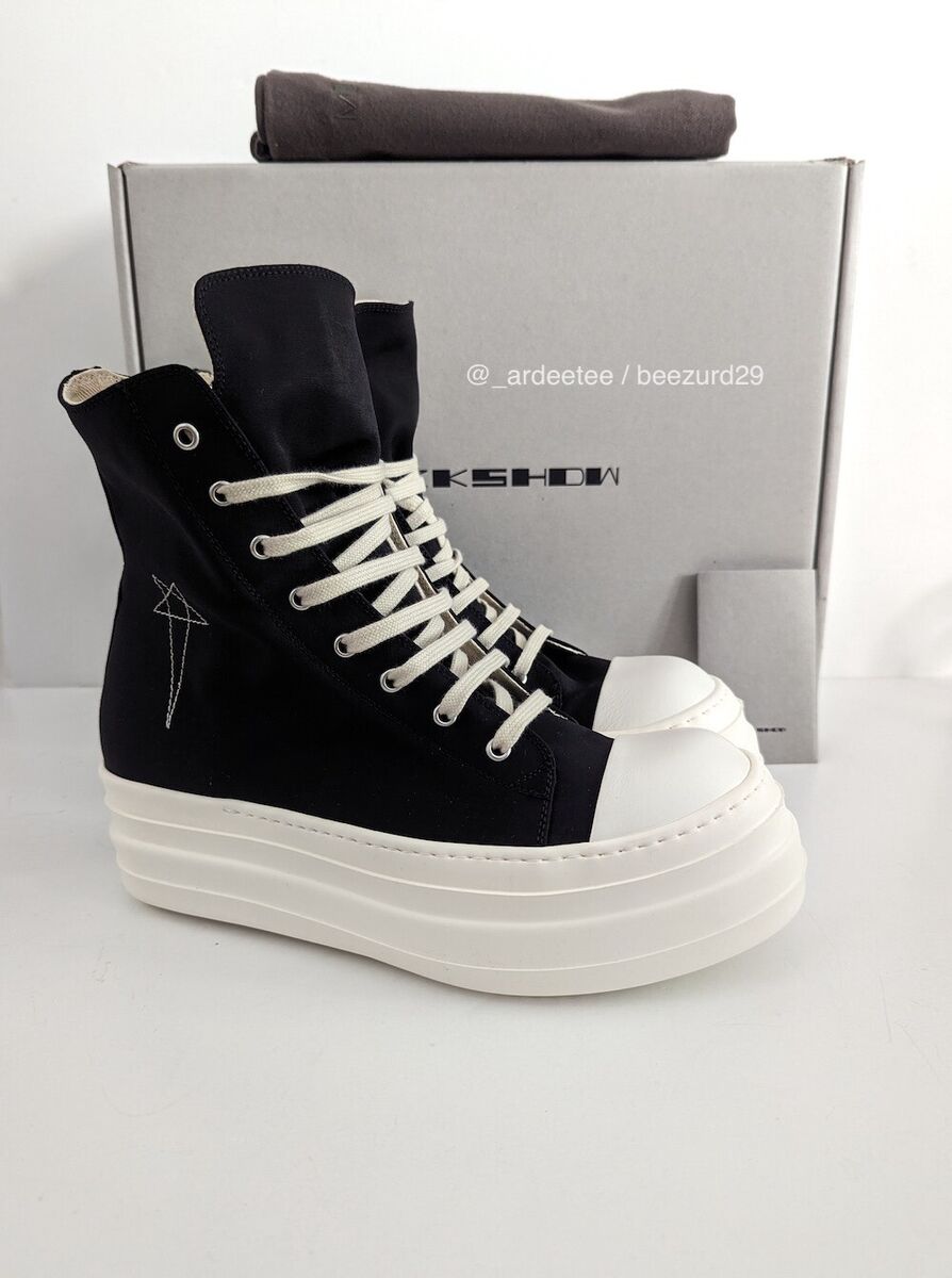 NEW* RICK OWENS DRKSHDW SS20 OG PENTAGRAM DOUBLE BUMPER NEW* RICK OWENS DRKSHDW SS20 OG PENTAGRAM DOUBLE BUMPER