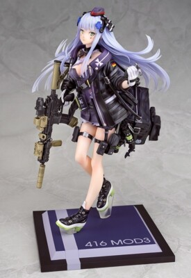 【ドールズフロントライン】 HK416 MOD3 フィギュア 1/7スケール Anime Girls Frontline HK416 MOD3 1/7 Scale PVC Figures Model