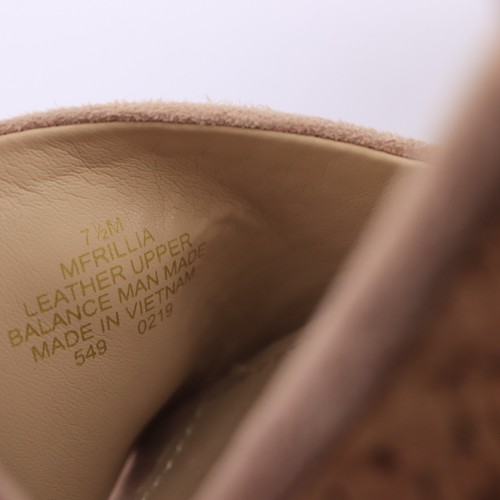 Marc Fisher Womens Rillia Sandal Size 7.5 Blush Pink Suede Wedge Platform Boho - Picture 12 of 14