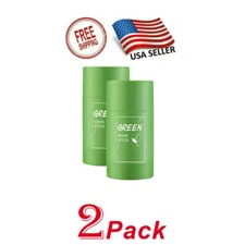 Green Tea Purifying Clay Mask Stick Facial Deep Cleansing Acne Remover-choose
