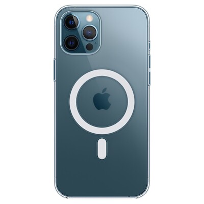 Original Apple (iPhone 12 Pro Max) MagSafe Case Hülle Klar/Transparent